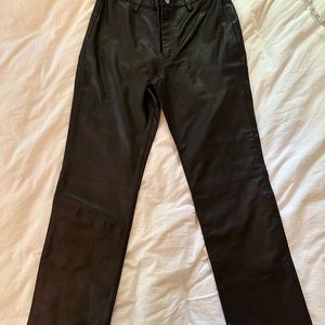 Vintage genuine leather pants. New with tags!!